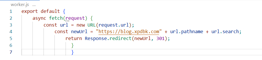 Questionable indentation