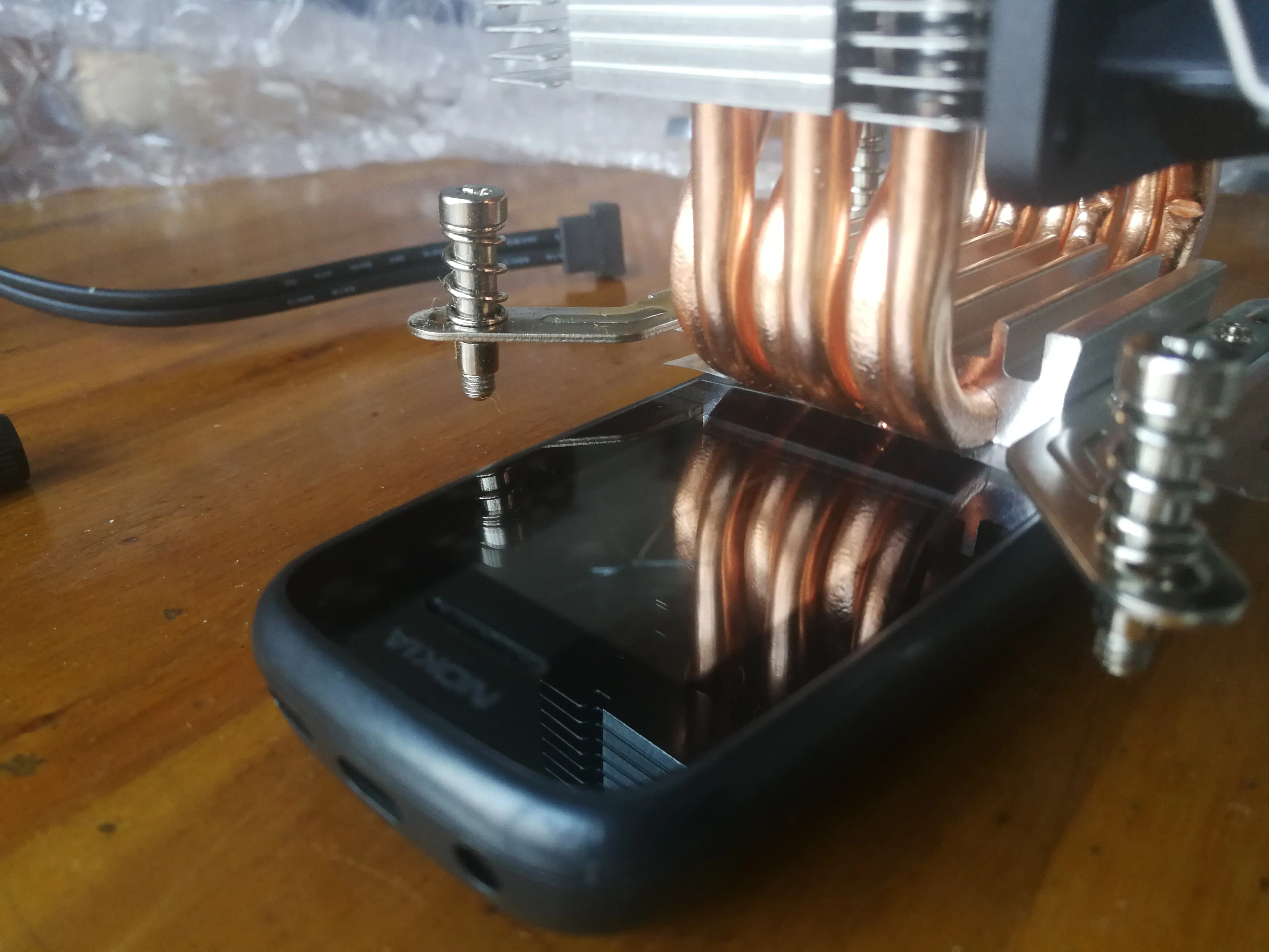 假装给诺基亚散热