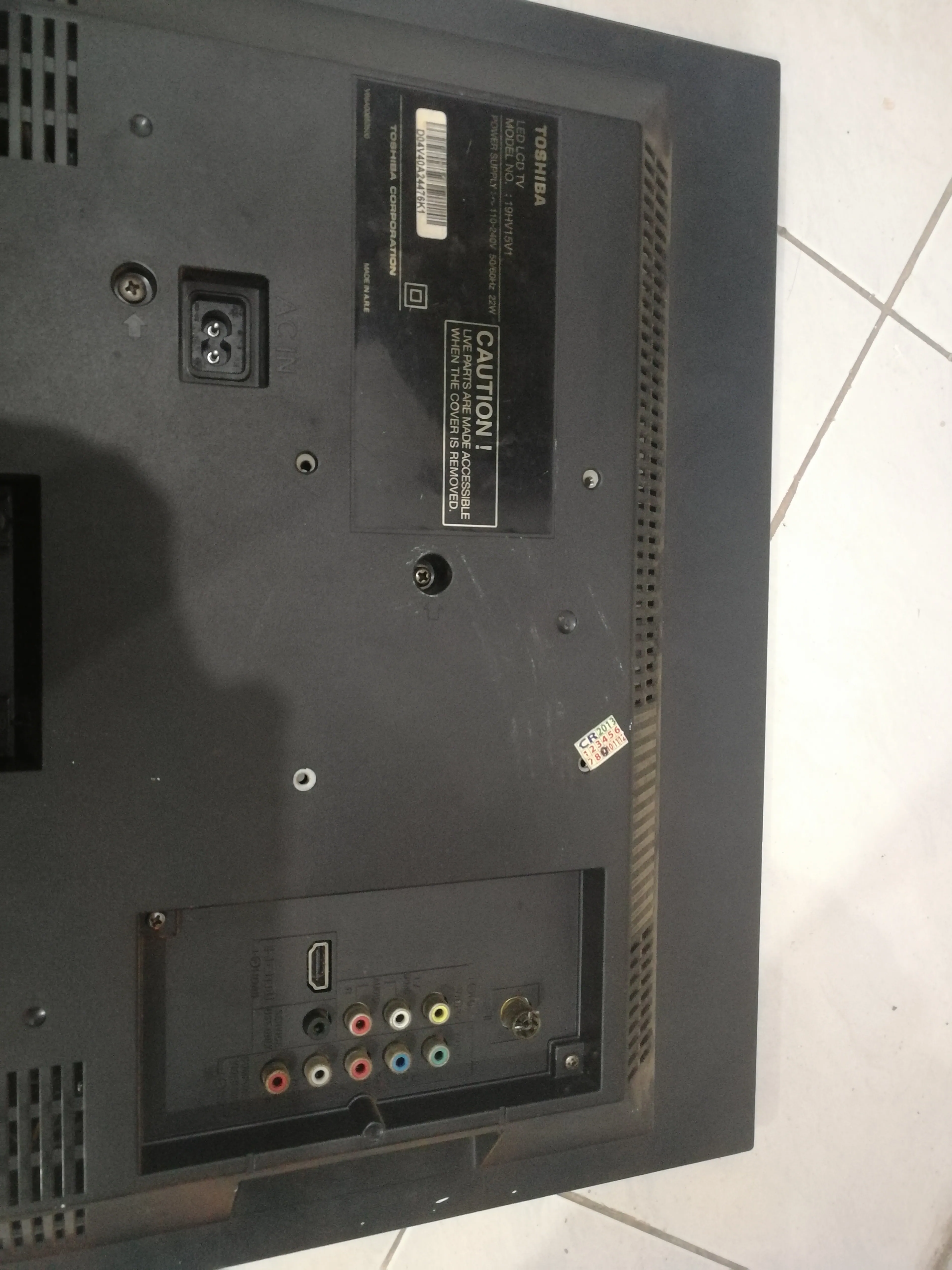 是LED背光的Toshiba电视