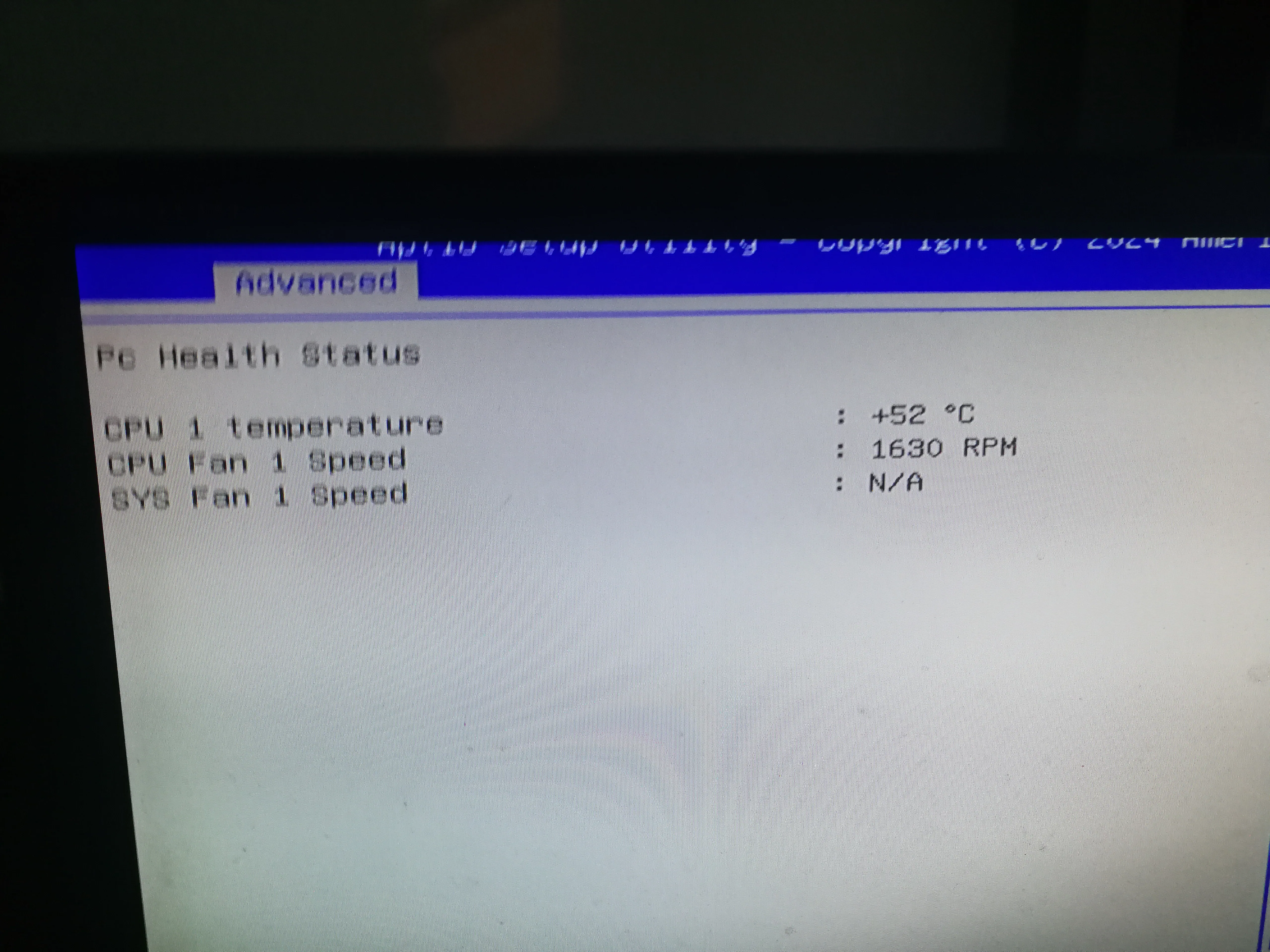 监视温度是否正常